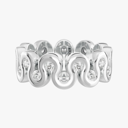 Wave (22-Stone) Jewelry Ring